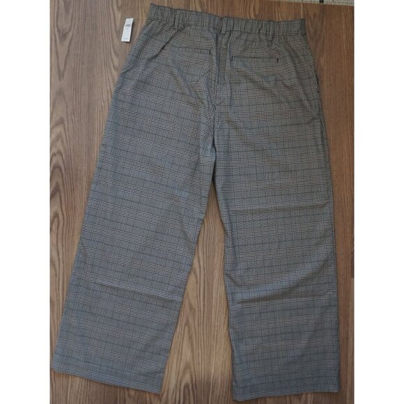 Gap Recycled Easy Plaid Wide-Leg Trousers, Size 18 | NWT - Picture 14 of 16